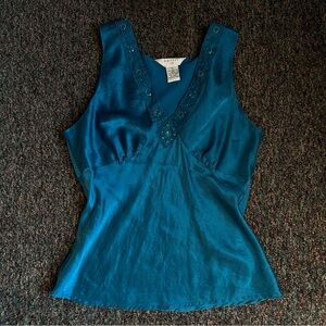 JPR Teal Sleeveless Top
